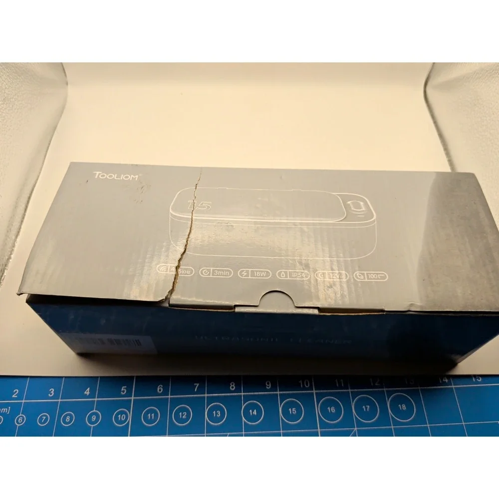 TOOLIOM T5 Ultrasonic Cleaner, 15 Capacity, Cosmetology & Dental Laboratory